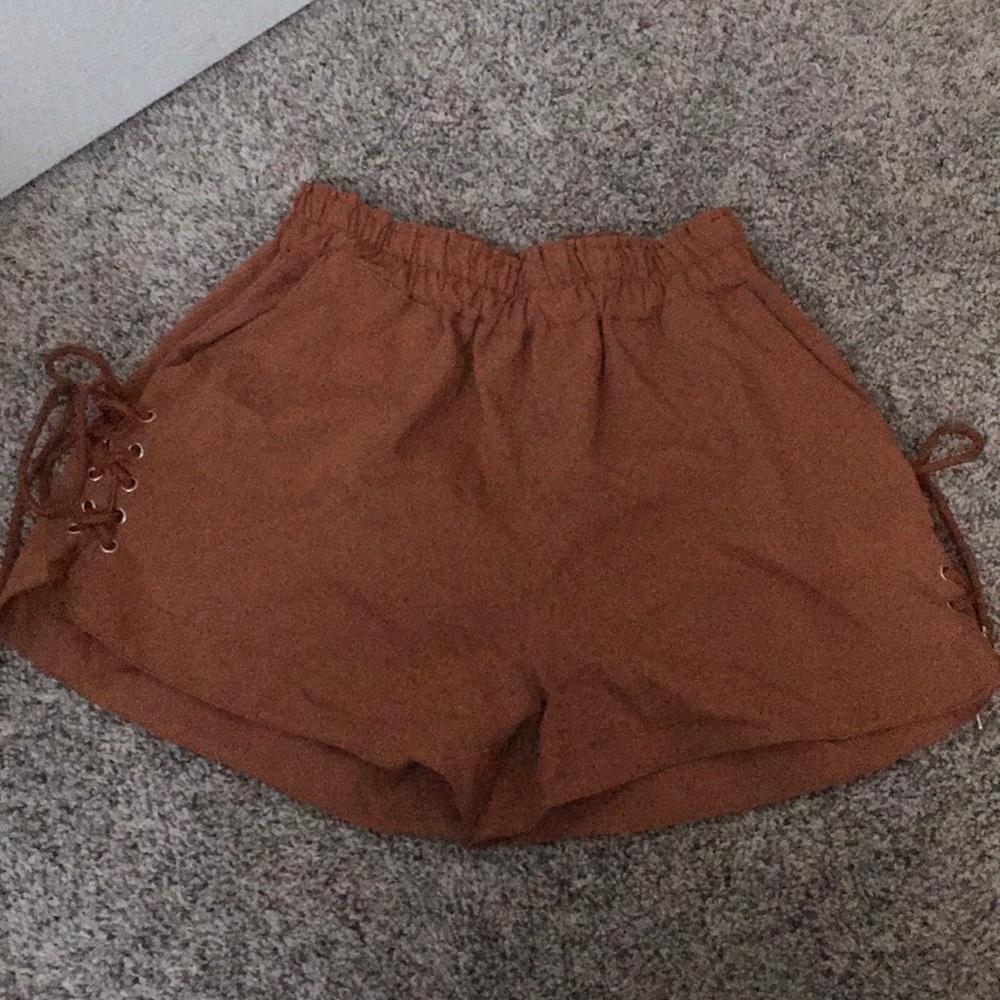 High waisted shorts